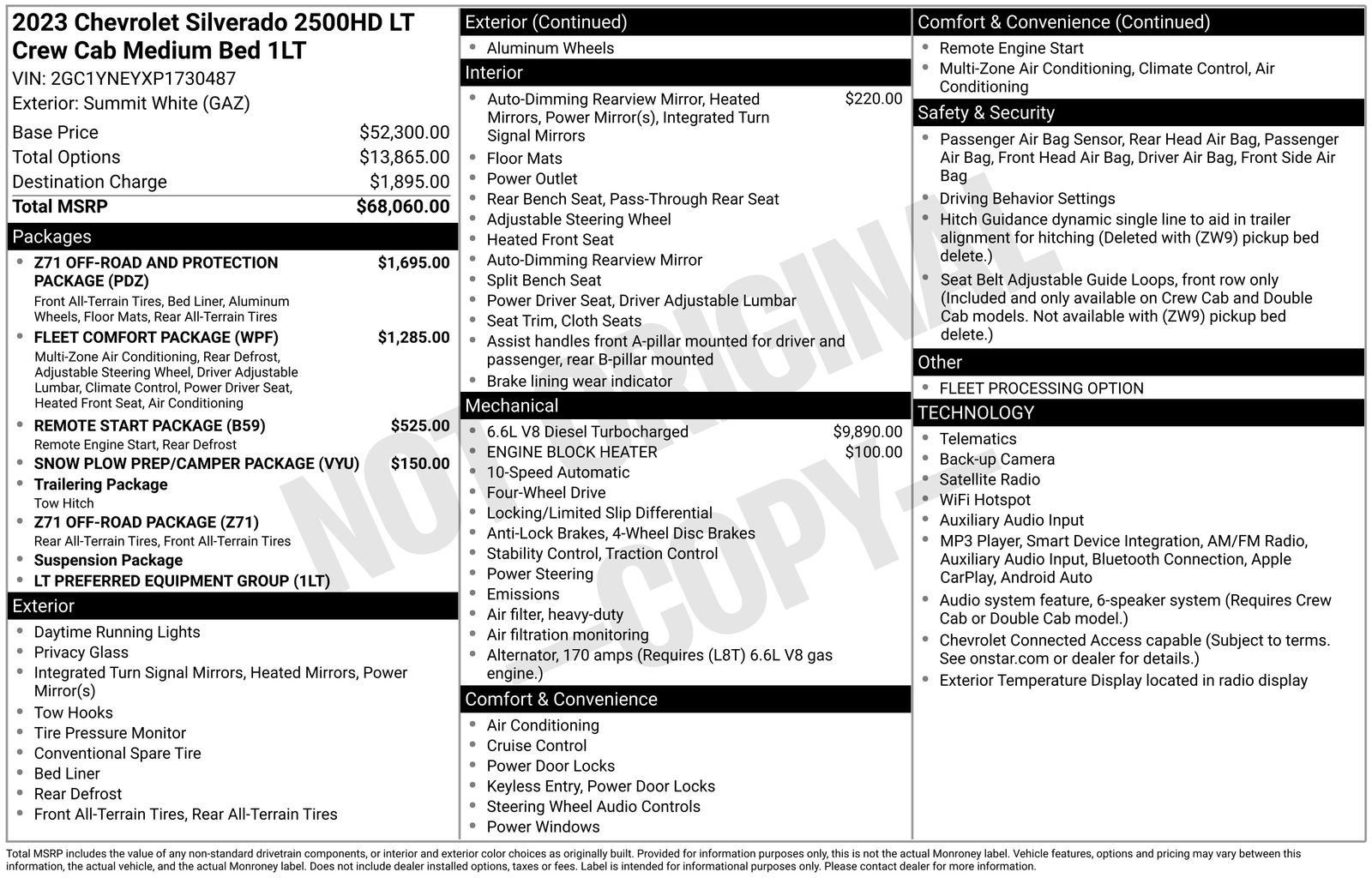chevrolet silverado 2500hd 2023 2GC1YNEYXP1730487 image chevrolet silverado 2500hd 2023 2GC1YNEYXP1730487 image